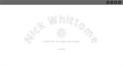 Desktop Screenshot of nickwhittome.com